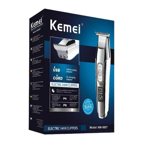 Electric Hair Cutting Machine Kit Mens Kemei KM-5027