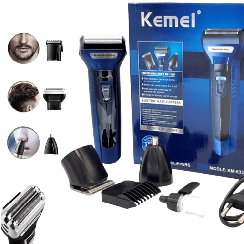 3 in 1 Grooming Kit for Men Kemei KM 6330