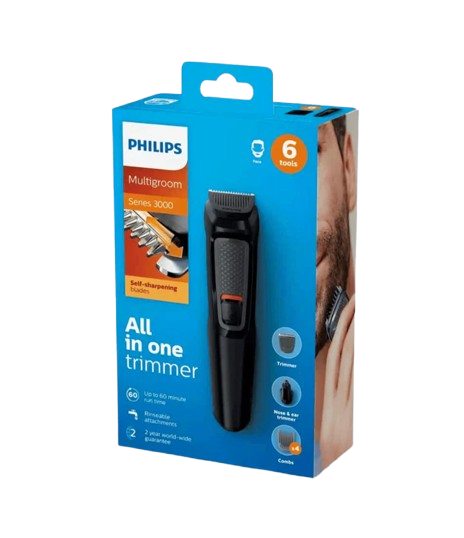 Philips  MG3710/15 Multigroom series 3000 6-in-1, Face