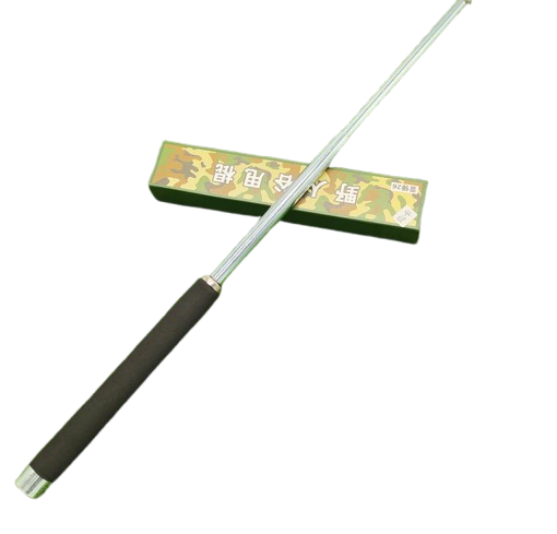 Self defense telescopic steel baton stick